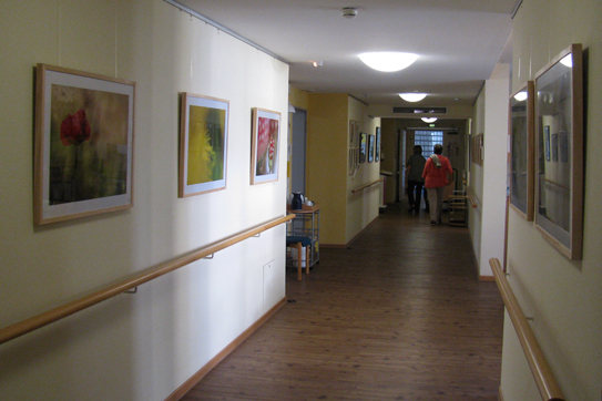 Ausstellung im Hospiz in Friedrichshafen