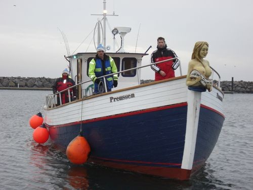 Und da isser endlich. In voller Pracht, im Hafen Kühlungsborn