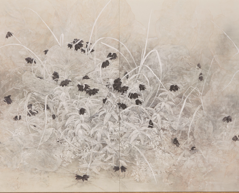 175×220　《北の湿地で》