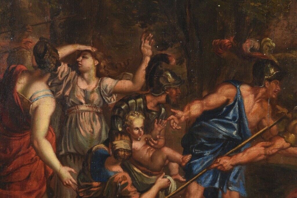 Gemälde "Die Auffindung des Moses am Nil"