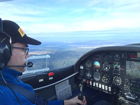 Sven lernt fliegen – Das große Dreieck