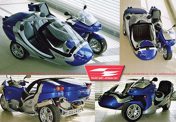 РњРѕС‚РѕС†РёРєР»С‹ Side Bike Zeus