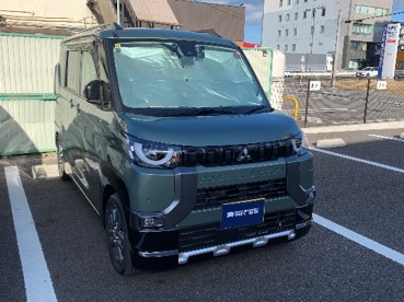 「新車 三菱デリカミニにカー用品取付しました☆」