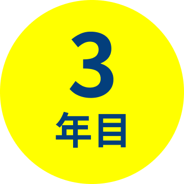 3年目