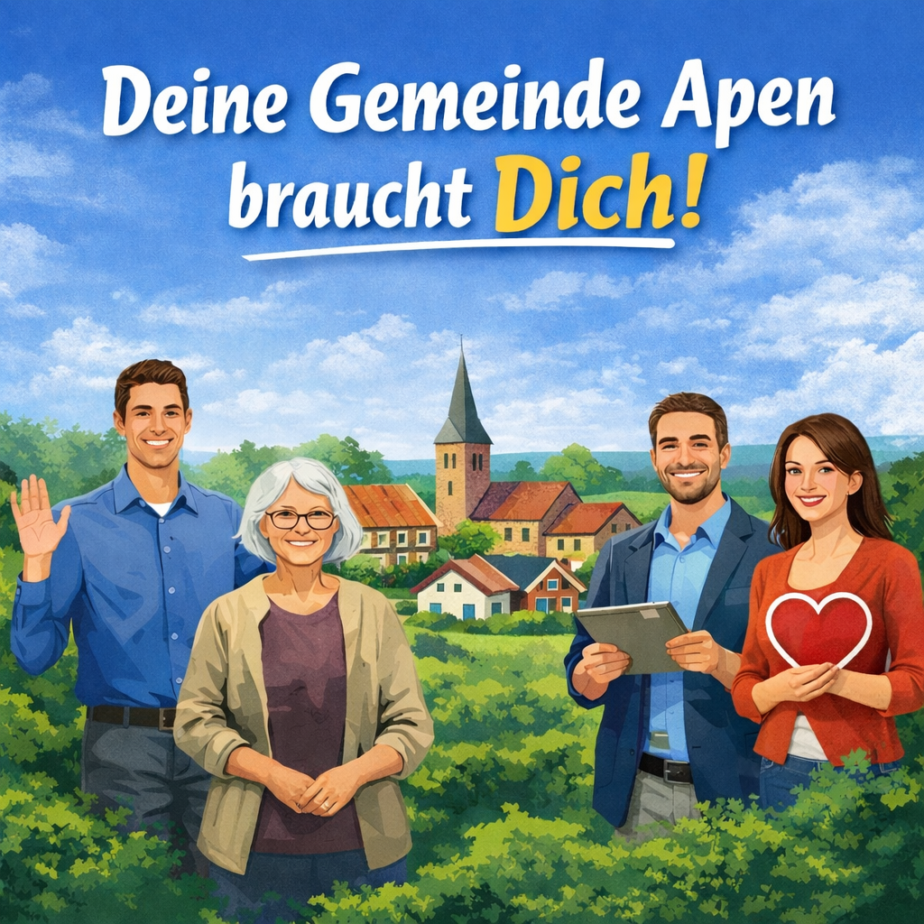 Mach mit - Komm in den Gemeinderat!