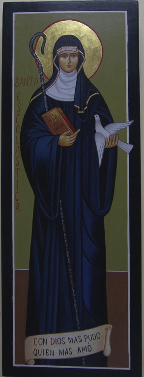SANTA ESCOLÁSTICA 52x25 550€