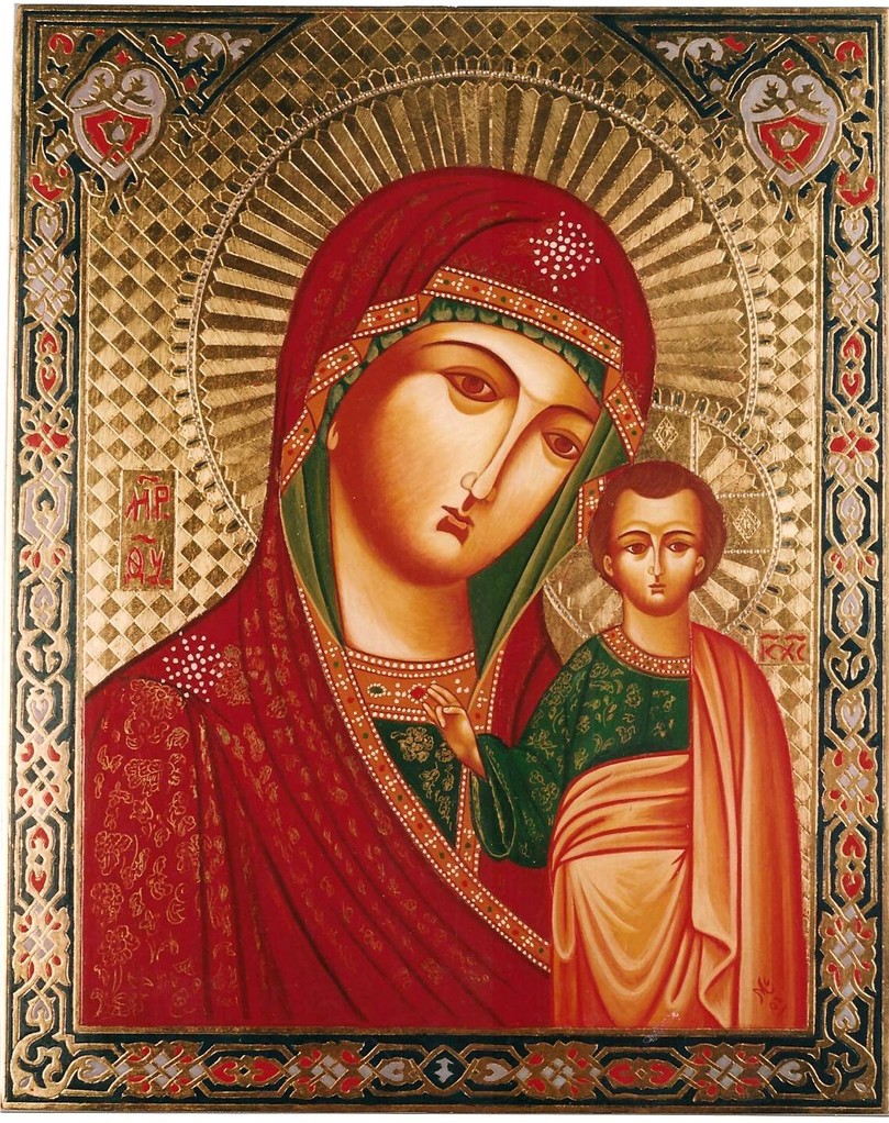 VIRGEN DE KAZAN 43 X35          600 €