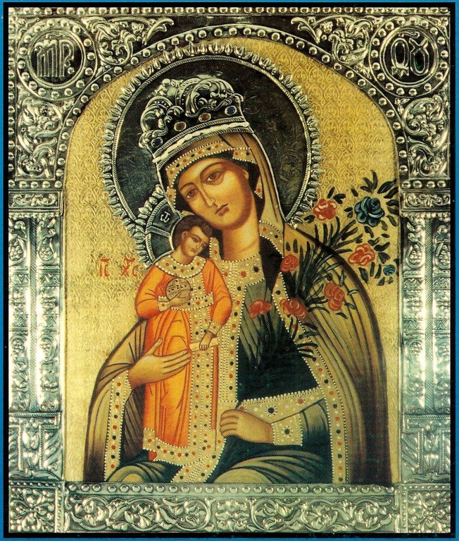 VIRGEN FLOR INMARCESIBLE O INMARCHITABLE (PLATA DE LEY) 50x44 900€