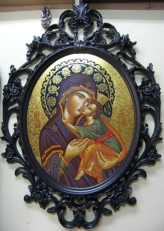 VIRGEN DE LA TERNURA 60x50 900€