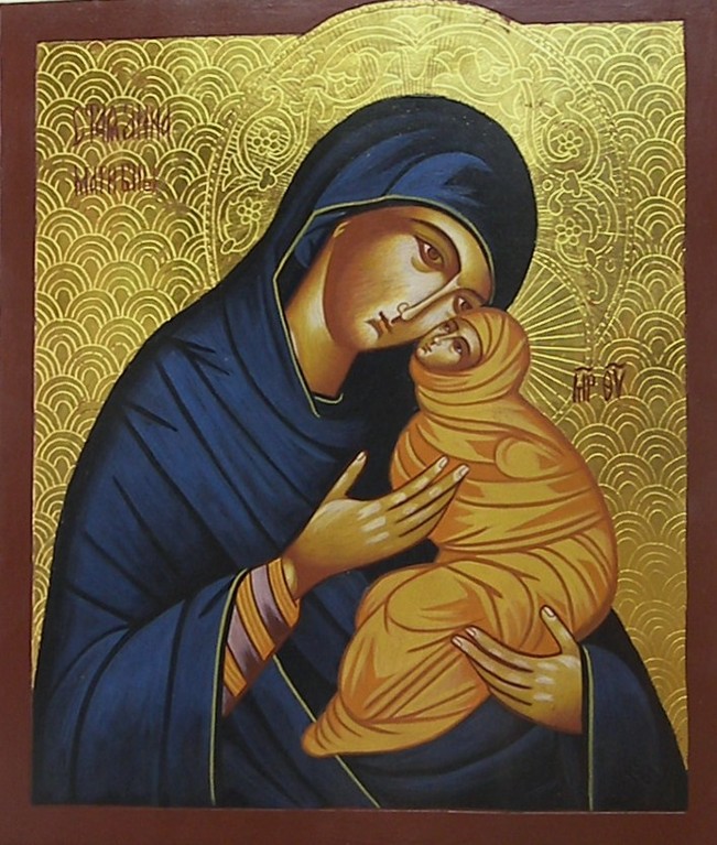 SANTA ANA Y LA VIRGEN 40x30 450€