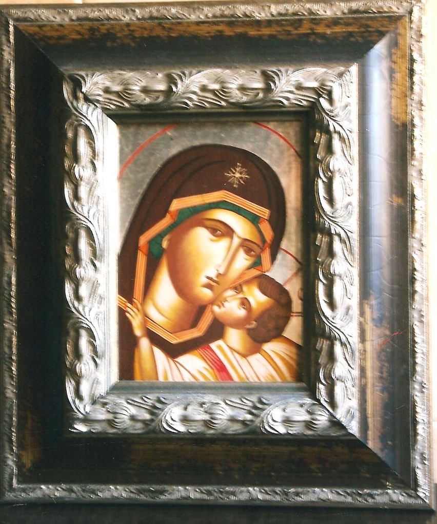 DETALLE DE VIRGEN DE YAROSLAV 30 X 25  350 €