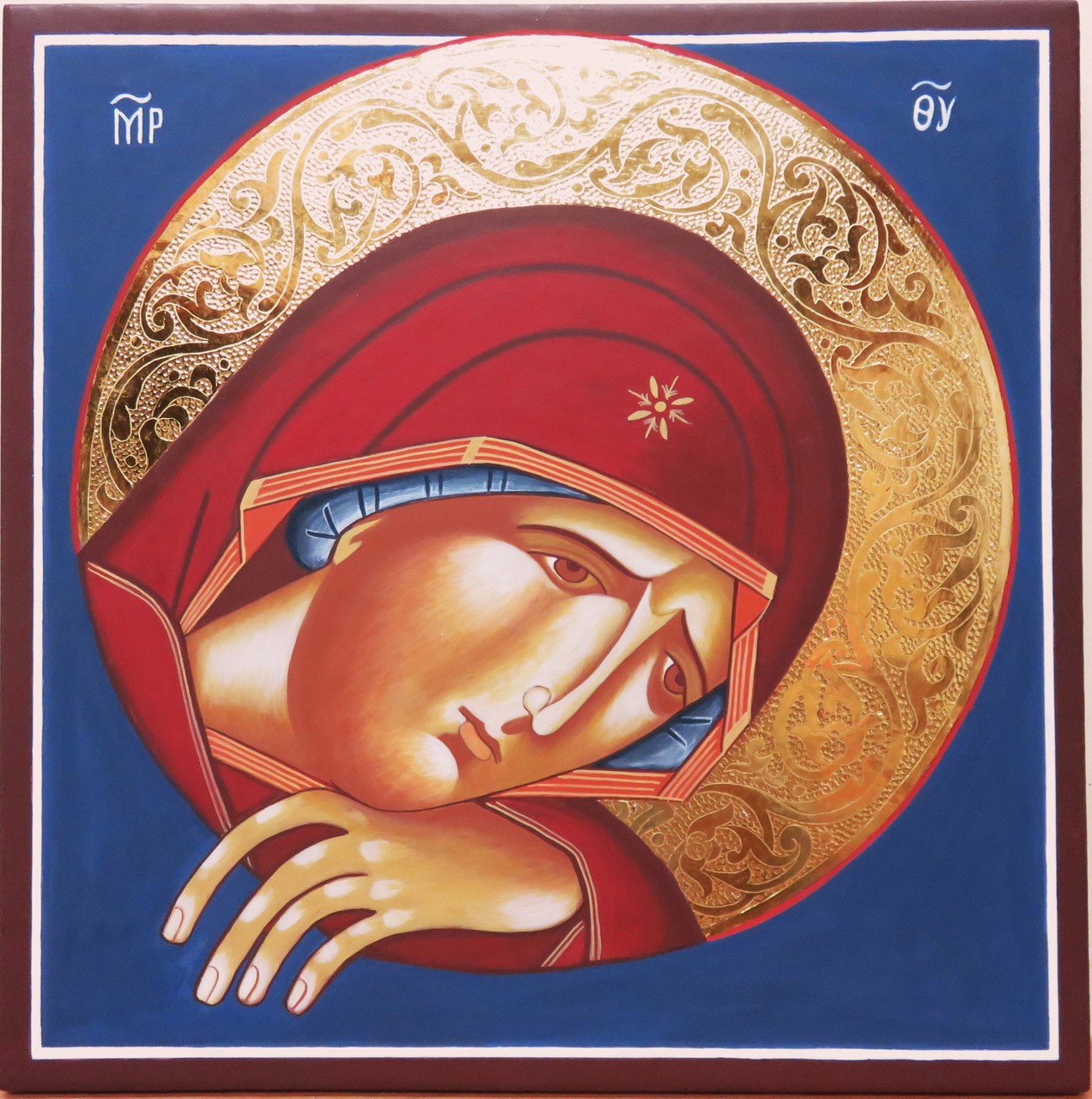 VIRGEN DOLOROSA   35 X 35   450 €
