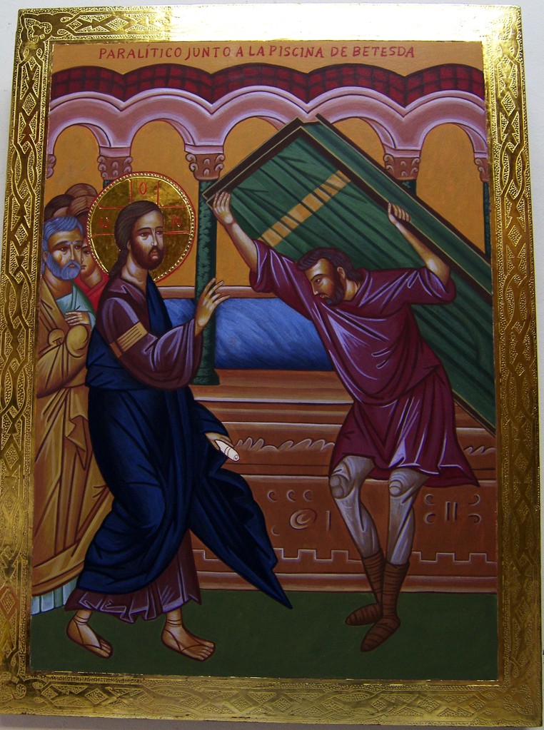MILAGRO DEL PARALITICO 42 X 32  480 €