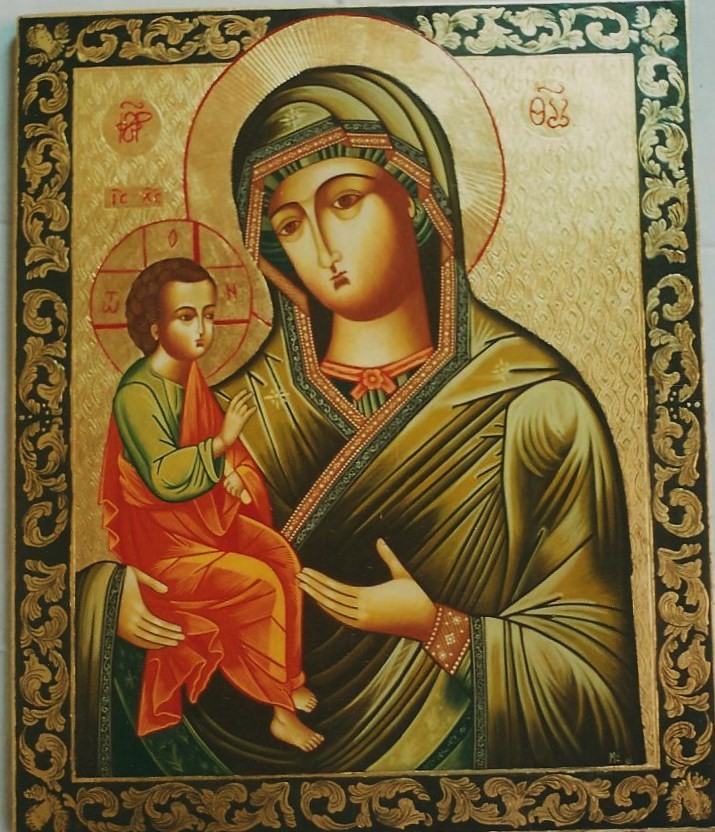 VIRGEN HODIGITRIA  60 X 50     900€