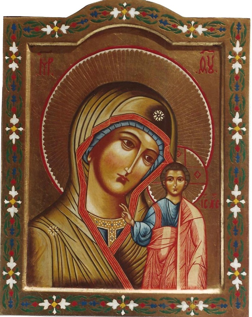 VIRGEN DE KAZAN  34 X 25     550 @
