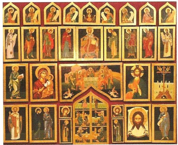 ICONOSTASIO DE STA. Mª. DE VALBUENA