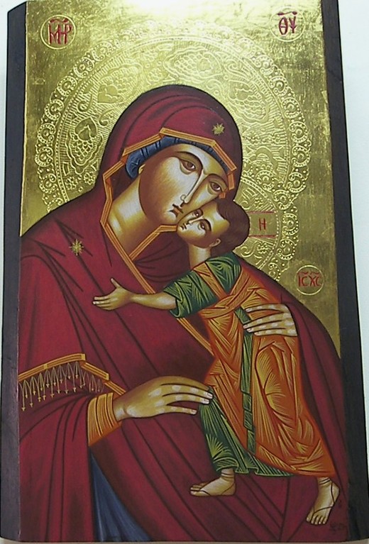 VIRGEN DE LA TERNURA 42x32 650€