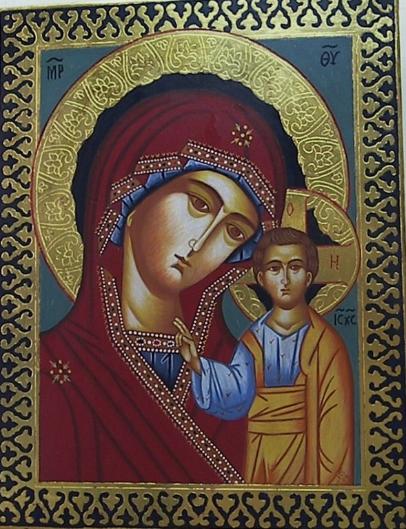 VIRGEN DE KAZAN 35x25 420€