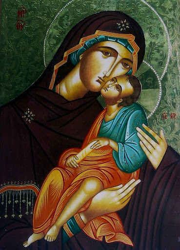 VIRGEN DE LA TERNURA 35x30 500€