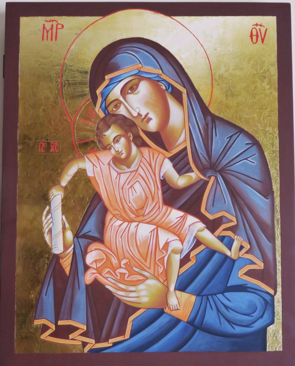 VIRGEN DE KIKOS   50 X 40    600 €