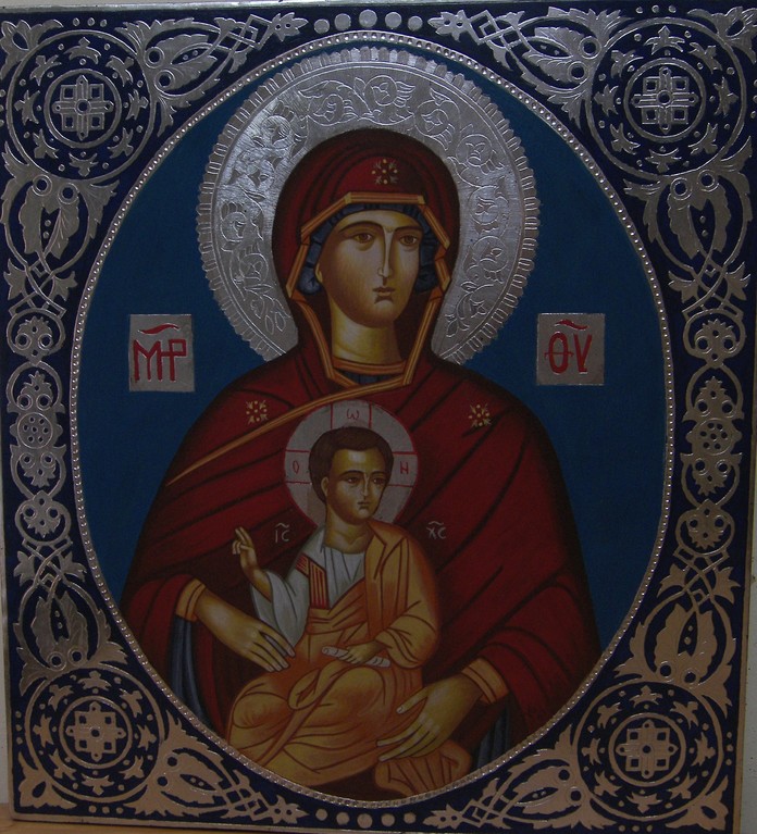VIRGEN PLATYTERA(PAN DE PLATA) 40x35 600€