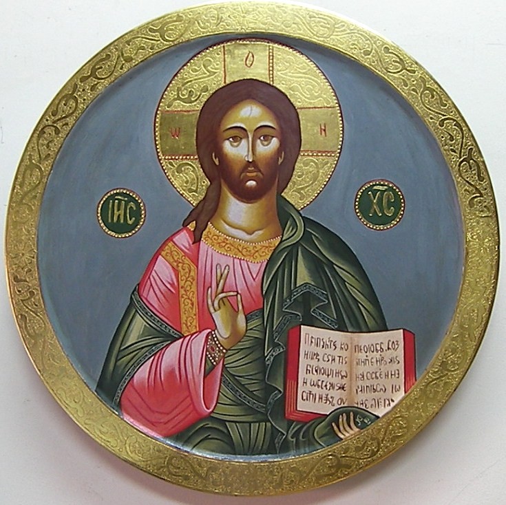 PANTOCRATOR (TONDO) 40cm diametro 550€