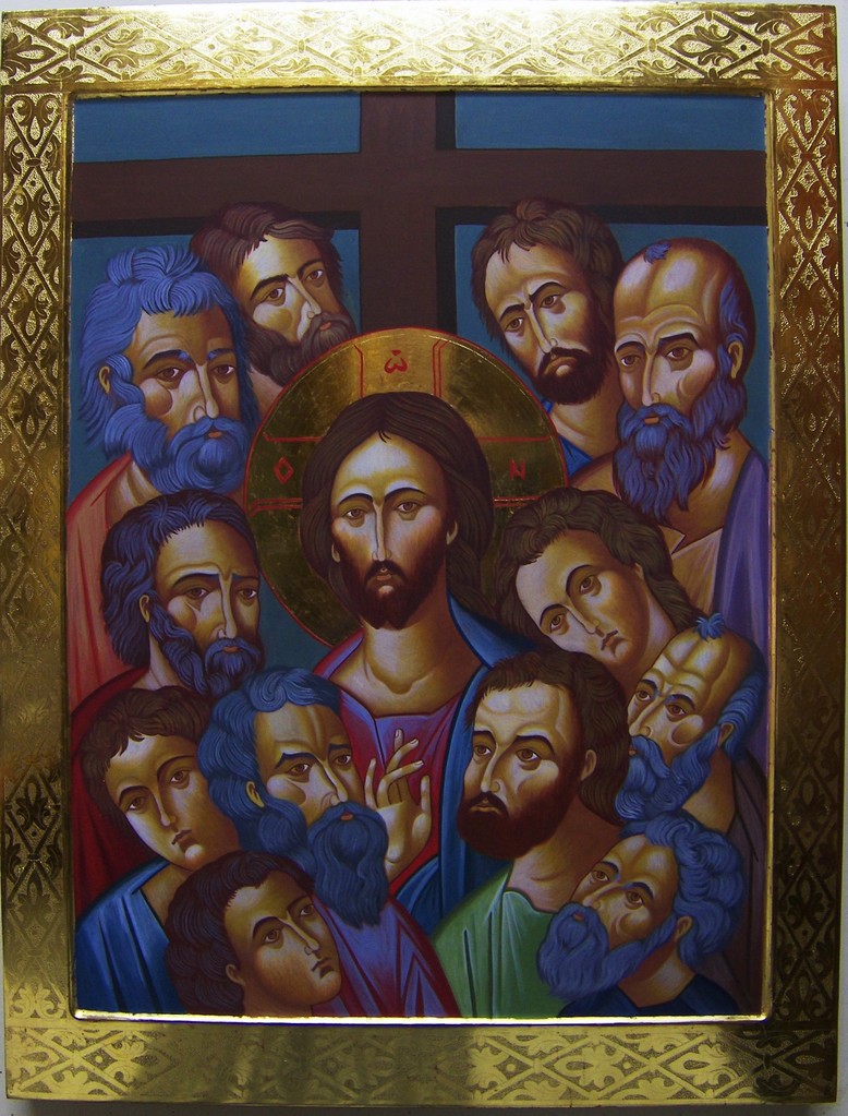 CRISTO CON LOS APÓSTOLES  65 X 50   1.300 €