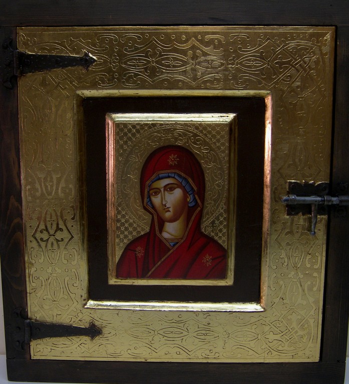 VENTANA 6 (CERRADA) DETALLE DE LA VIRGEN 48x44 2700€