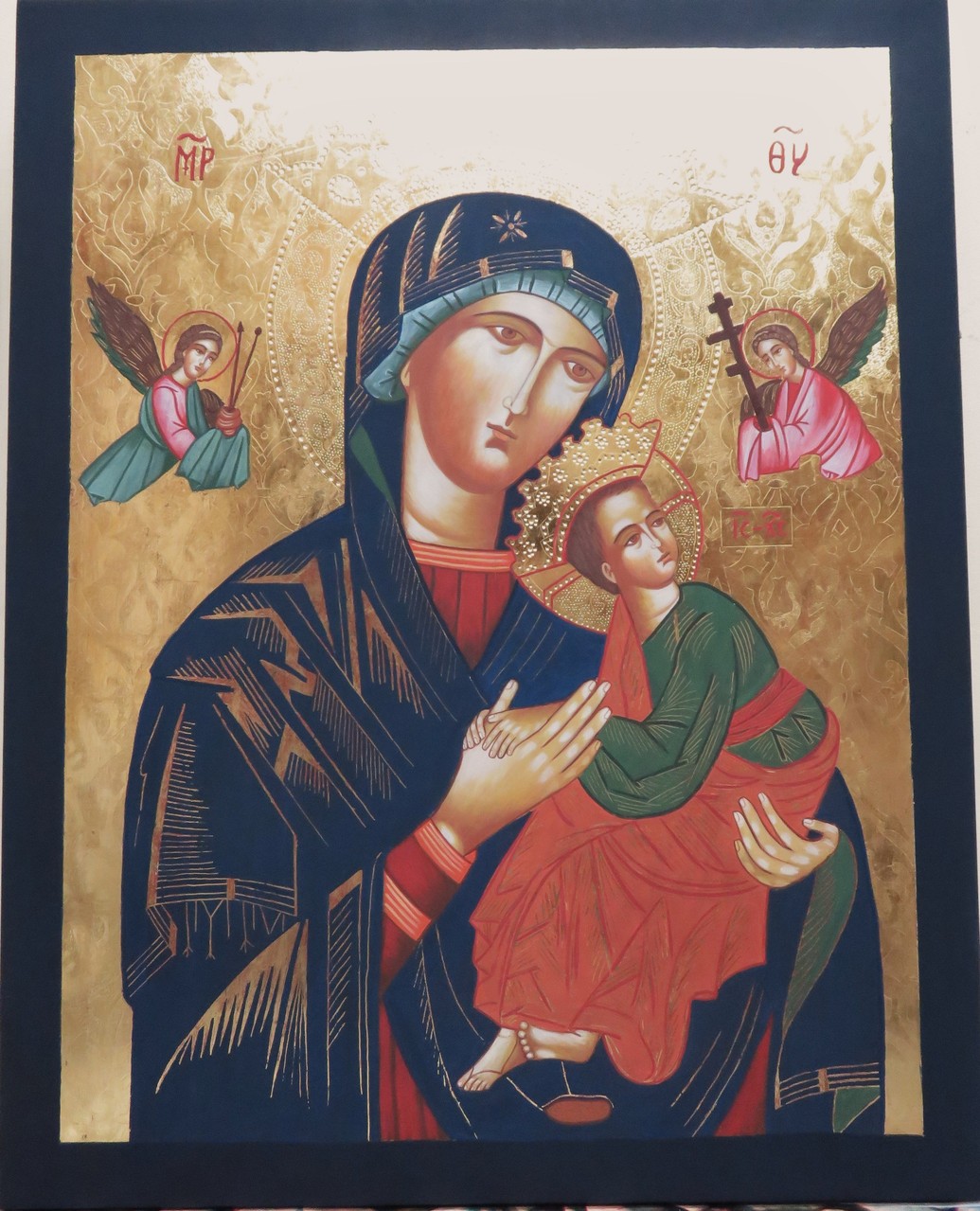 VIRGEN DEL PERPETUO SOCORRO  50 X 40   700 €