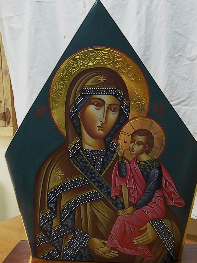 VIRGEN DE MONTECASINO (MITRA) 33x28 800€