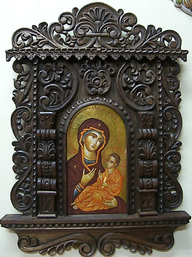 VIRGEN HODIGITRIA 40x30 550€