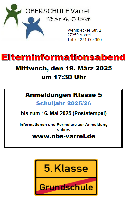 Elterninformationsabend
