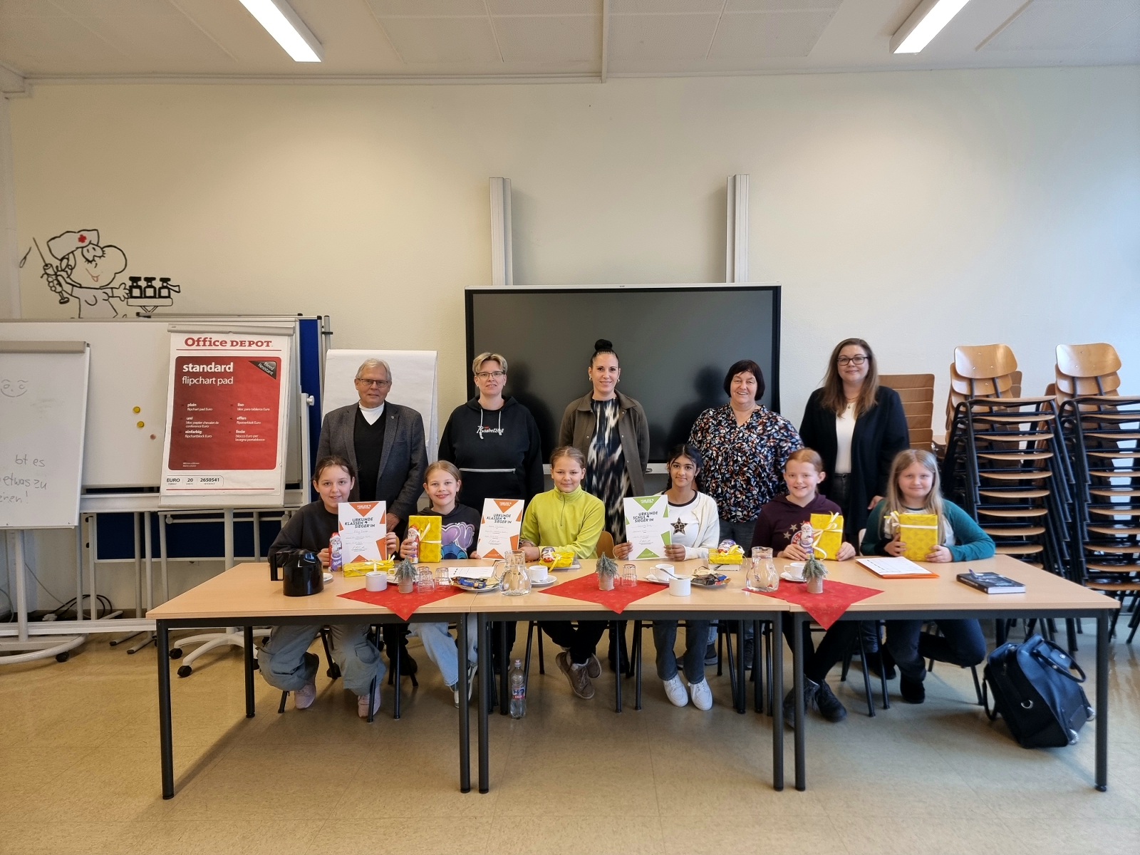 Vorlesewettbewerb der 6. Klassen an der Oberschule Varrel