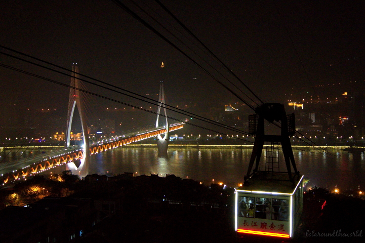 Cable Car across the Yangtze