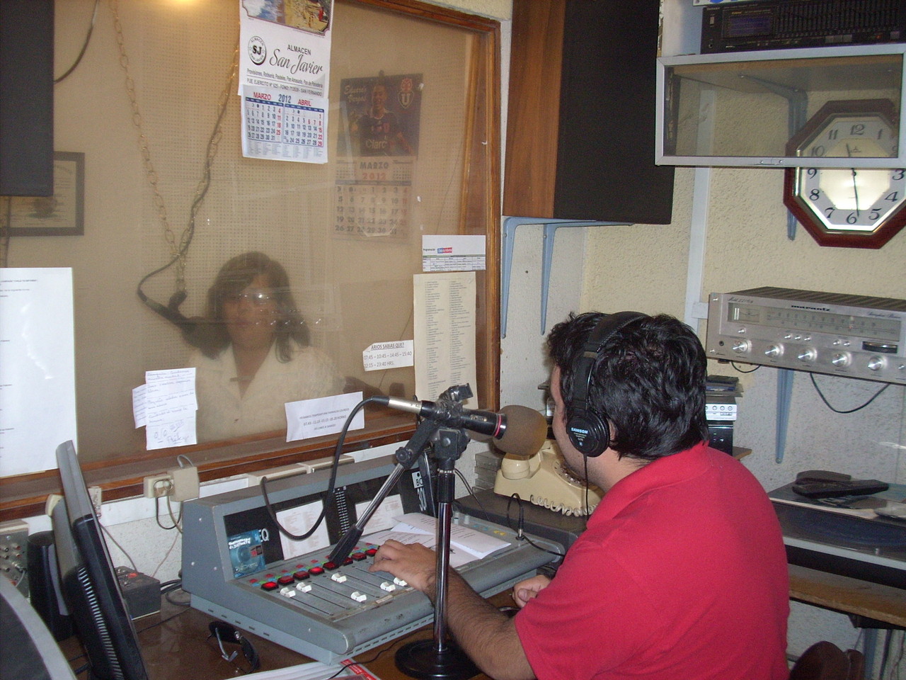 Marisol en Radio Trigal FM año 2012