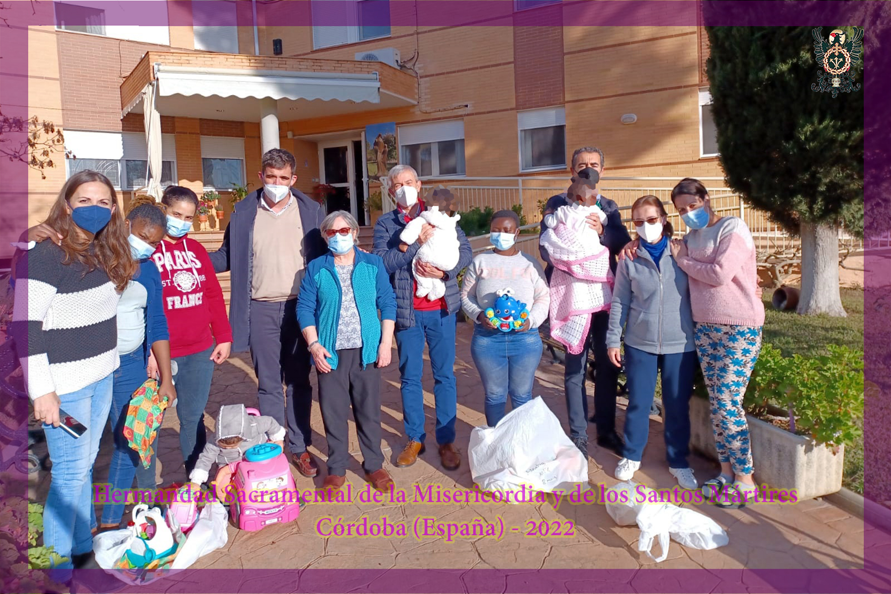 Las Hermandad dedica 12.631,28 euros a Obras de Misericordia en 2021