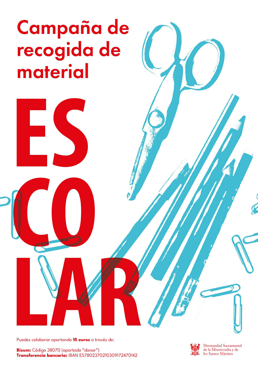 Campana de material escolar 2024