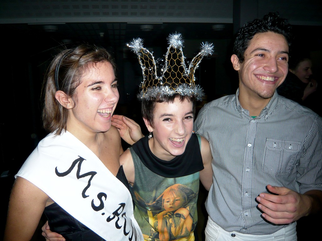 Claudia als Miss RCN, Lea mit ihrer Krone und der Marco. Hach wie schön! (besonders Leas Kleid- wirklich!)