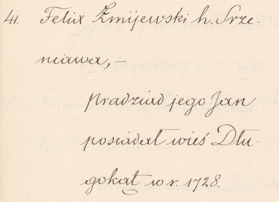 Fragment protokołu Ogólnego Zebrania Warszawskich Departamentów Rządzącego Senatu z 1857 roku