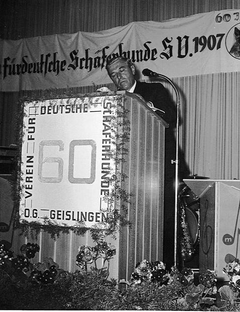Andreas Kohn bei der 60.Jahrfeier