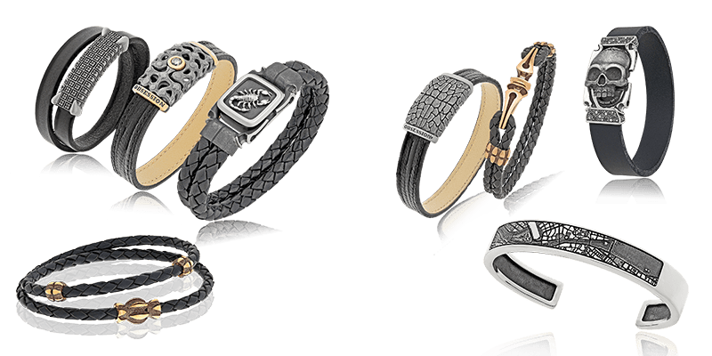 Individueller Herren-Armschmuck in vielen verschiedenen Design und Ausführungen von der Goldschmiede OBSESSION