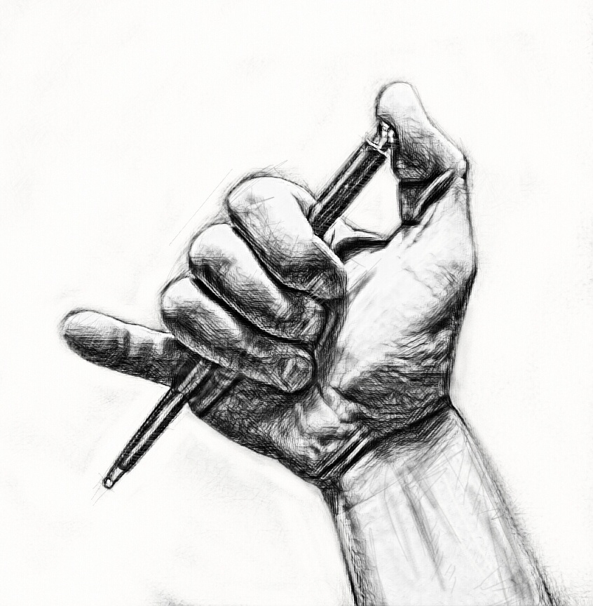 L Impugnatura Della Matita Peppe Ricciardi Ritrattista In Caserta Italia