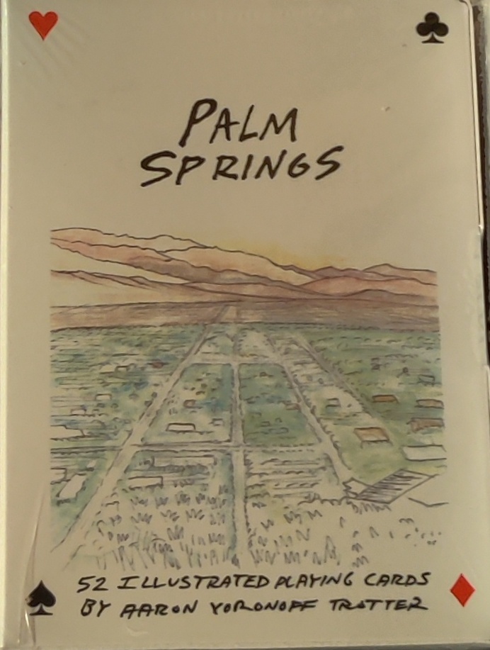 トランプ Palm Springs Playing Cards Palm Springs - Illustrated Playing Cards