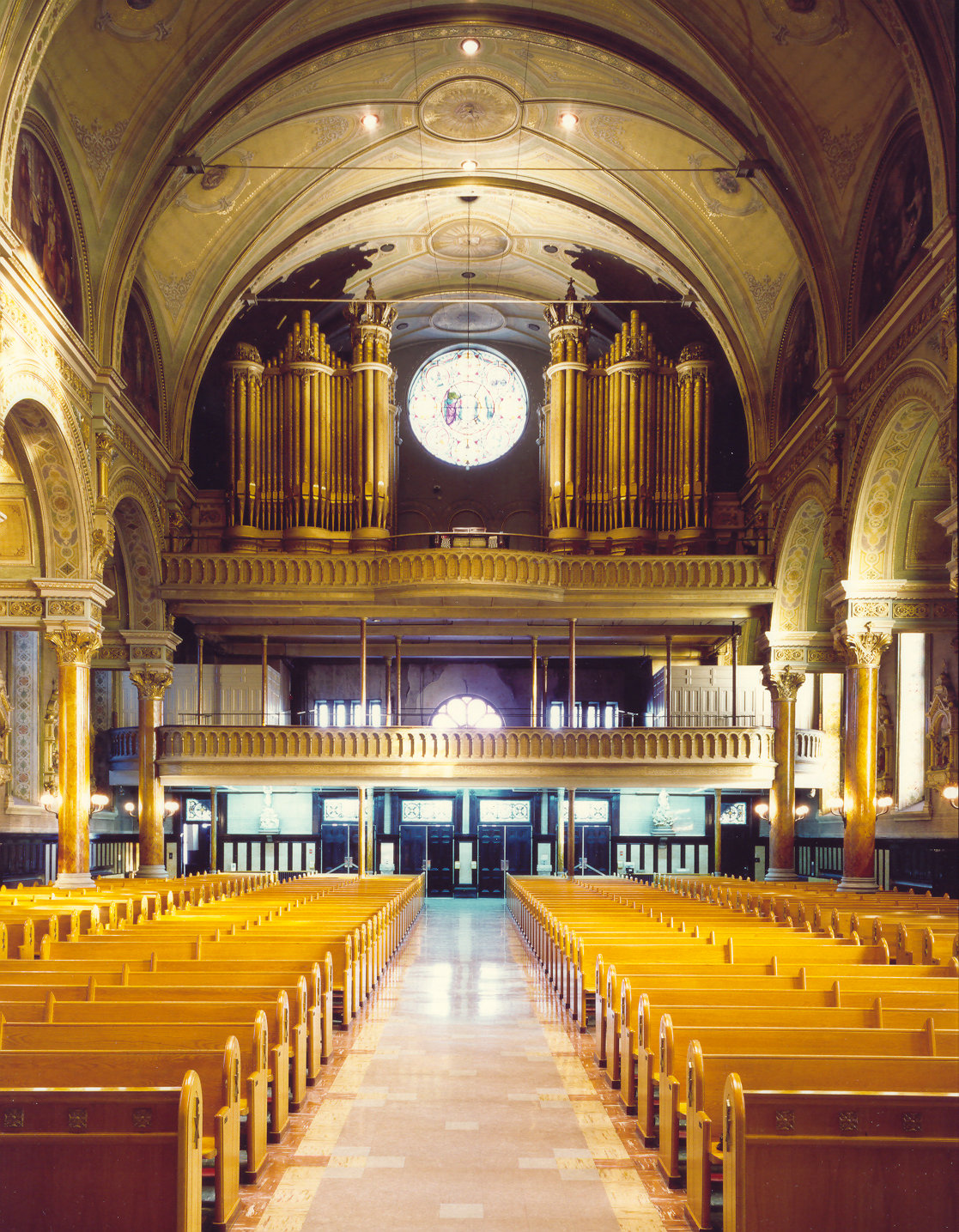Orgue de tribune, Casavant Opus 600, 1915, église Très-Saint-Nom-de-Jésus, Montréal, QC