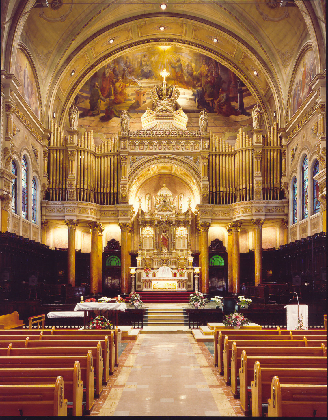 Orgue de choeur, Casavant Opus 600, 1915, église Très-Saint-Nom-de-Jésus, Montréal, QC