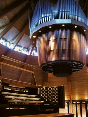 Orgue suspendu, Lewis and Clark College, Portland, Oregon