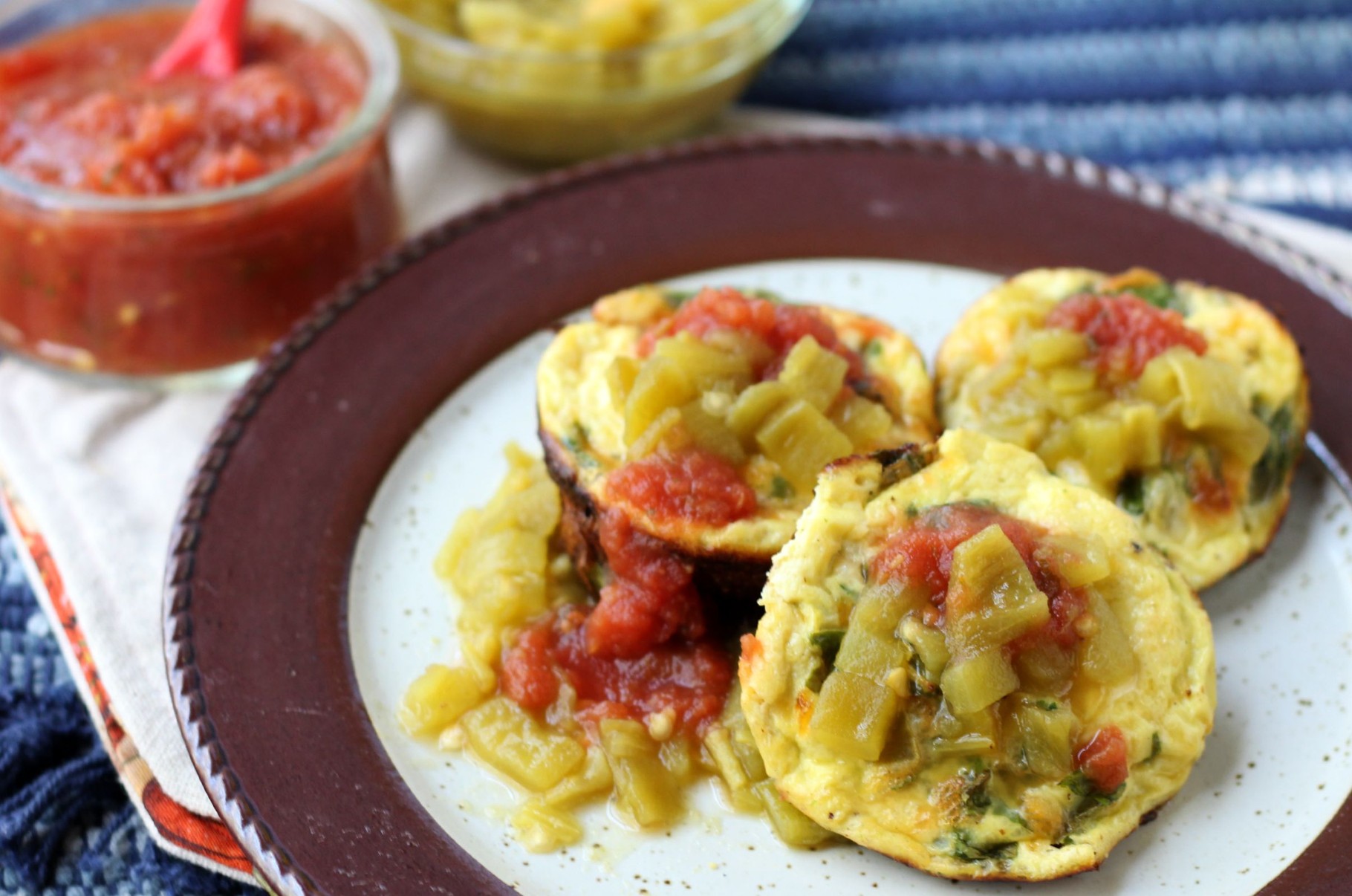 Green Chile Mini Frittatas Homemade Nutrition