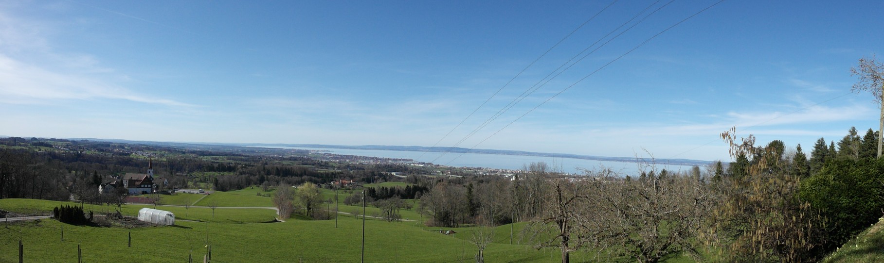 Aussicht über den Bodensee