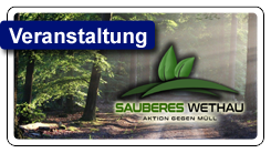 Vierter Aktionstag "Sauberes Wethau"