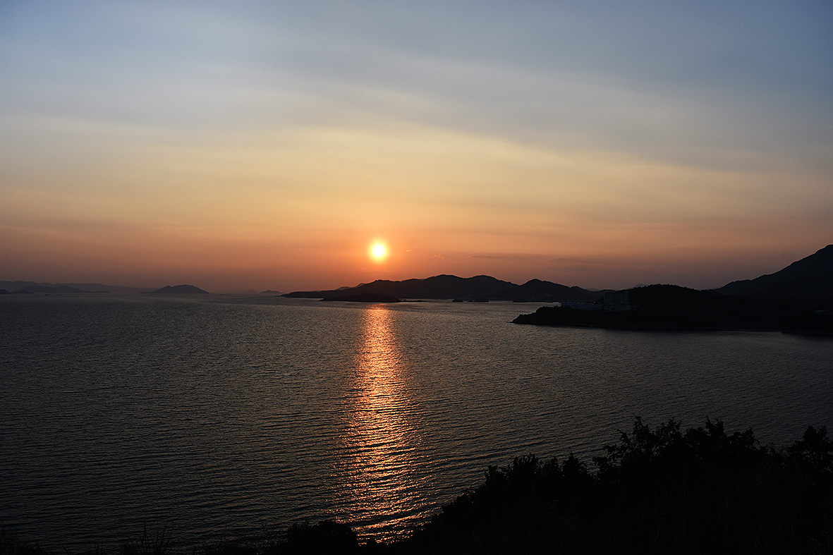 小豆島の夕日